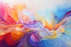 Oil Painting Colors Abstract Background Wallpaper Product Image 1