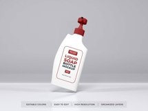 Liquid Soap Packaging Mockup Template Bundle Vol 1 Product Image 10