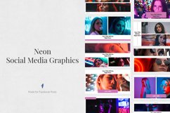 Neon Facebook Posts Product Image 1