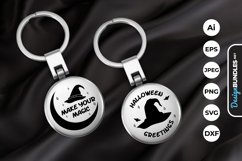Witch Quotes Keychain Product Image 1