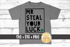 Mr Steal Your Luck - St Patrick's Day SVG PNG DXF Cut Files Product Image 1