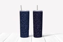 Blue Crystallized Skinny Tumbler Sublimation Bundle 20 Oz Product Image 2