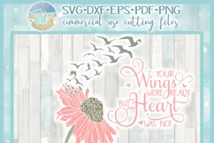 Your Wings Were Ready But My Heart Was Not with Daisy SVG Product Image 4