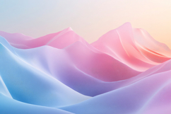 Pastel Hills and Mountains Background Wallpaper Product Image 1