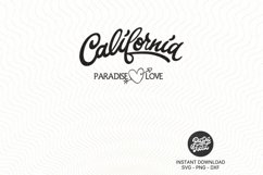 California paradise love SVG|PNG|DXF Product Image 3