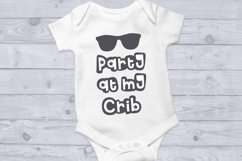 Party At My Crib SVG Cut File Product Image 2