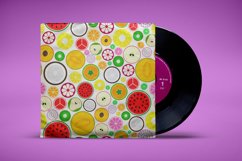 Set of colorful fruits patterns Product Image 4