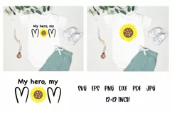 Mom Quotes SVG. Baby Quotes SVG. Sunflower SVG. Baby SVG Product Image 1