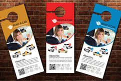 Rent A Car Door Hangers Product Image 3