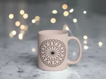 Flower Mandala SVG PNG EPS DXF Floral Mandala SVG Cut file Product Image 4