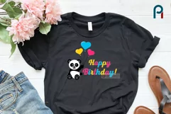 Happy Birthday Svg | Panda Svg | Birthday Svg Product Image 2