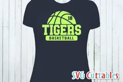 Basketball SVG | Basketball Template 003 | Shirt Design Product Image 3