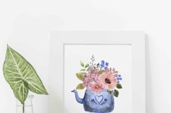 Watercolor Spring Floral Garden Clipart Easter Product Image 10