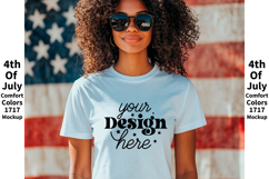 4th of July Comfort Colors Mockup Product Image 1