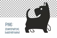 Scottish Terrier SVG PNG clipart Dog t shirt Sublimation art Product Image 2