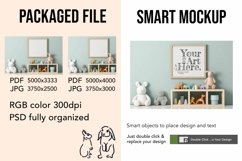 Frame Smart Mockup PSD &amp; JPG Template Graphic Product Image 2