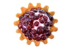 Stock Photo - Tartlet cake with cream Product Image 1