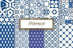 Morocco Blue and White Patterns Product Image 1