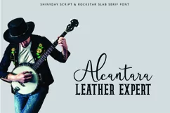 Shinyday & ROCKSTAR font duo - Free Font of The Week Product Image 5