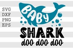 Baby shark doo doo doo SVG Product Image 1