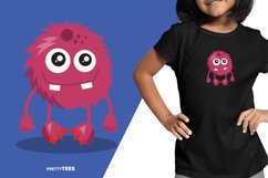 Little Monster T-Shirt Design |Sublimation T-Shirt Product Image 6