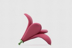 Isometric Arm Chair 3D isolated render Product Image 1