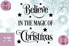 Believe in the magic of christmas bauble| vinyl cutting | Product Image 7