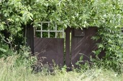 SET beautiful old gate from abandoned house in village Product Image 4
