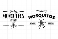 Feeding Mosquitoes Since Birth SVG Cut File Product Image 1