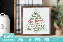 Christmas Sign SVG | Magic of Christmas SVG Product Image 1