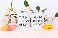 Mug Mockup Valentine&#039;s Day 11 Oz White Coffee Cup Product Image 1