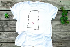 Mississippi Home Sweet Home SVG | State Pride SVG Product Image 4