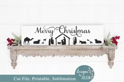 Christmas Nativity SVG, Sublimation, Printable, Cricut Product Image 2