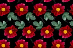 12 Seamless colorful FLOWER patterns bundle. Digital Paper Product Image 7