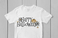 Happy Halloween - Halloween SVG EPS DXF PNG Cutting Files Product Image 3