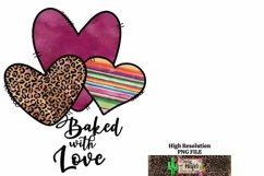 Baked with Love Valentine Kitchen Dye Sublimation Product Image 2