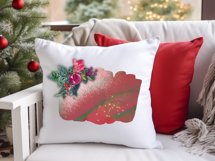 Christmas Decoration Design, Floral Holiday Clipart Product Image 3