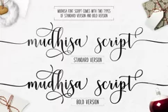 Mudhisa Script Font Trio - Free Font of The Week Product Image 7