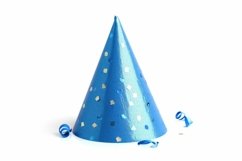 Blue Birthday Cap Product Image 1