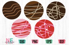 Valentine's Day Cocoa Bomb SVG Cut File Product Image 1