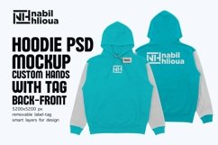 Premium Hoodie PSD Mockup Template for Print on Demand Product Image 1
