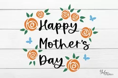 Happy Mothers Day. Mothers Day SVG. Mother's Day. Mom life. Product Image 2