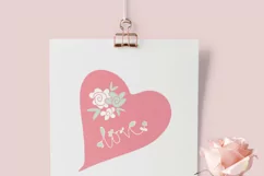 Valentine Love Mail and Hearts Clip Art Set of 19 PNG files Product Image 5