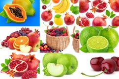 Different fruits and berries collection Product Image 6