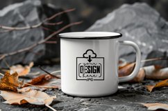 Camping White Enamel Mug Mockups Product Image 1