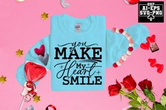 You Make My Heart Smile Svg Cut Files Creative Art Product Image 1