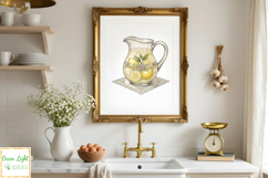 Edwardian Spring Picnic Clipart, Vintage Spring Graphics Product Image 9