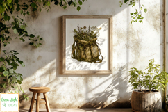 Goblincore Apothecary Clipart, Whimsical Forest PNG Bundle Product Image 9