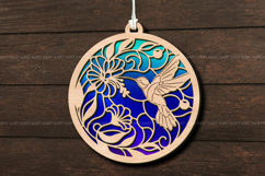 Hummingbird Suncatcher Ornament svg Product Image 2