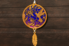 Hummingbird Suncatcher Ornament svg Product Image 1